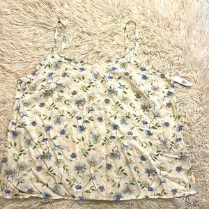 NWT Old Navy cotton Blouse tank top L